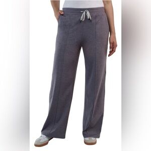 NWT Kirkland Signature Women's Lightweight Pintuck Pant long inseam Purple 2XL